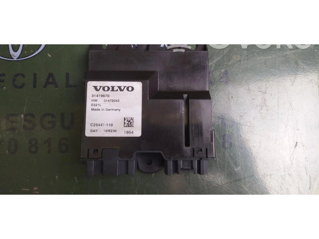 Блок управления двигателя     31419670    Volvo XC90 