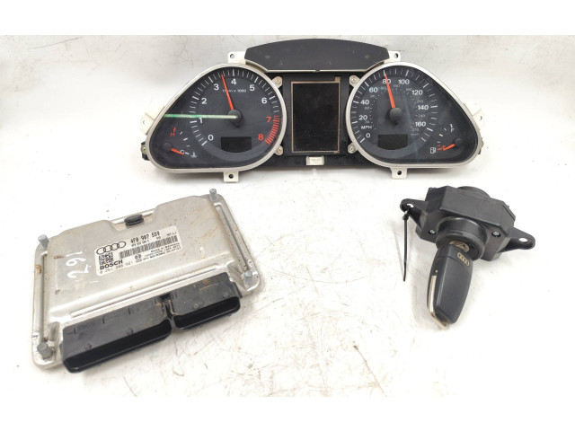 Комплект блоков управления 4F0907559, 4F0910560E   Audi A6 S6 C6 4F