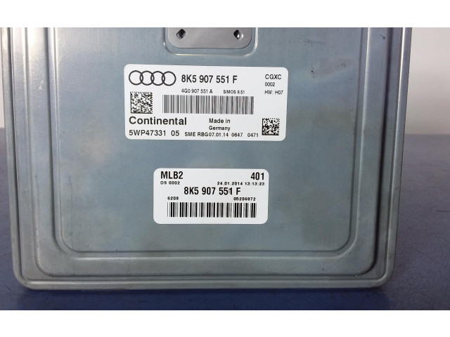 Řídící jednotka 8K5907551F, 8K5907551F Audi S5 Facelift 2013