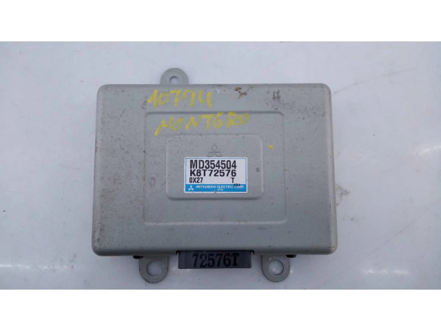 Блок управления двигателя MD354504, K8T72576 Mitsubishi Montero