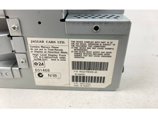 Дисплей 9X2310E889AB, 9X23-10E889-AB Jaguar XF X250