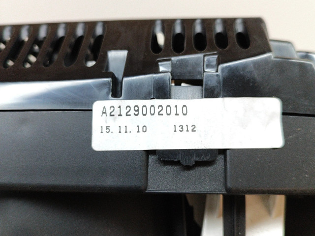 Přístrojová deska Mercedes-Benz E W212 2010 A2129002010, A2129014100