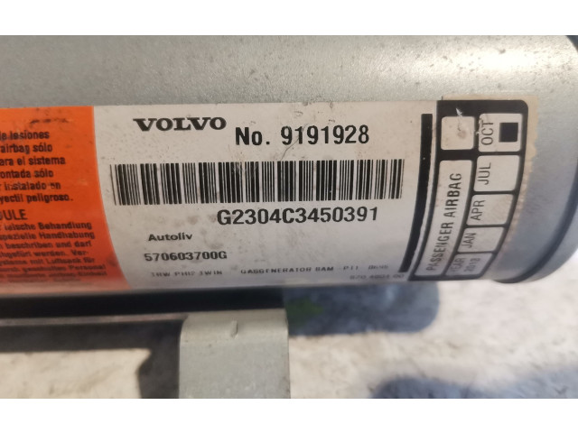 Подушка безопасности пассажира 30754337   Volvo V70