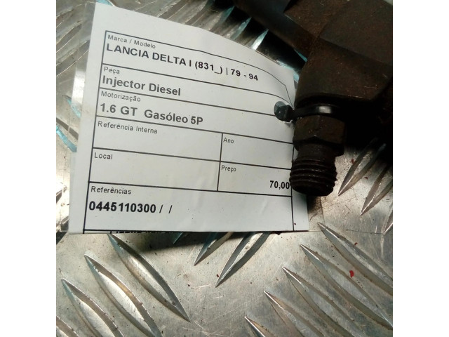Vstřikovač 0445110300 Lancia Delta pro naftový motor 1.6