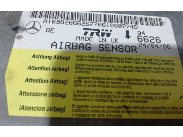 Блок подушек безопасности A169820662627 Mercedes-Benz A W169
