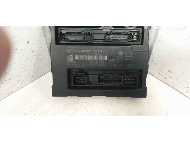 Pojistková skříňka Řídící jednotka BSM 4H0907064GB, 4H0907064BB Audi A8 S8 D4 4H 2015