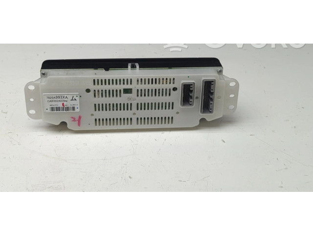 Блок управления климат-контролем 7820A993XA Mitsubishi Outlander