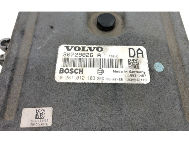 Блок управления двигателем Блок управления Volvo S60