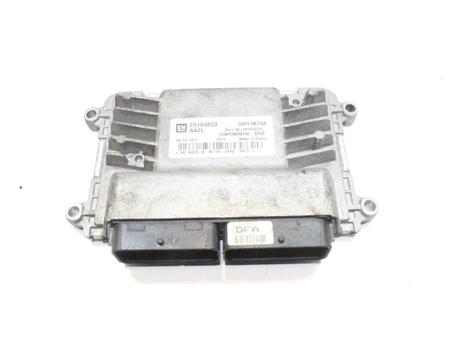 Блок управления двигателя 25184853, 5WY1K73A   Chevrolet Spark