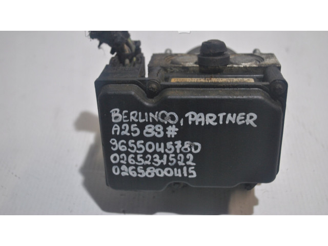 Jednotka ABS 9655045780, 0265231522   Citroen Berlingo 1999