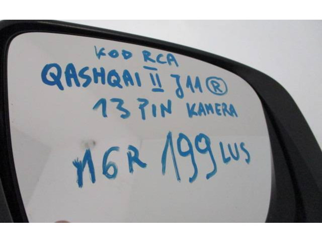 Zpětné zrcátko pravé Nissan Qashqai 2016 20805004