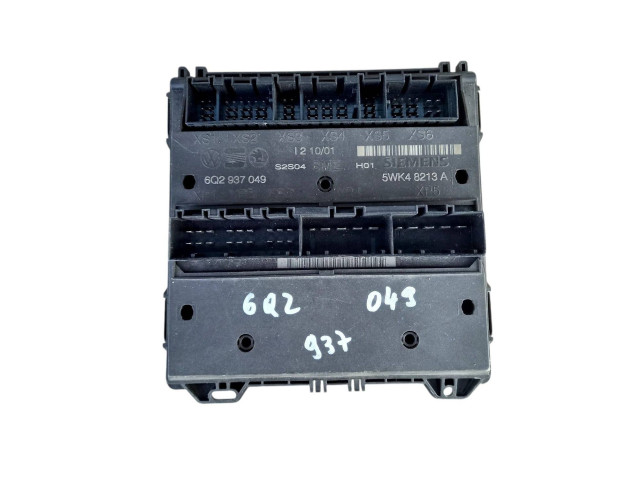 Блок комфорта 6Q2937049, 5WK48213A   Skoda Fabia Mk2 (5J)   