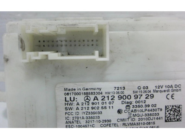 Блок управления A2129009729   Mercedes-Benz A W176