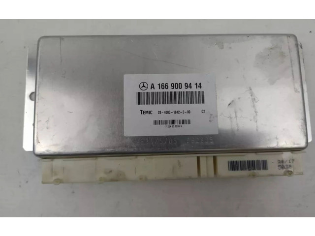 Блок управления A1669009414, 2800831612300   Mercedes-Benz GLE AMG (W166 - C292)
