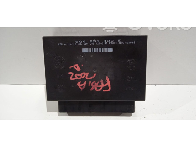 Блок комфорта Skoda Fabia Mk1 (6Y)