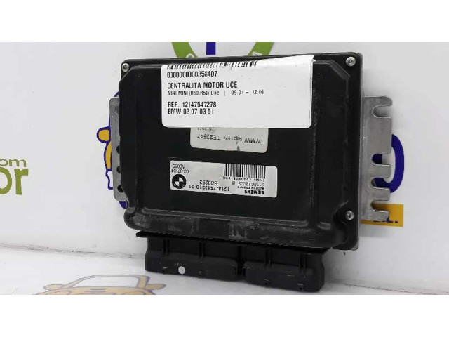 Блок управления двигателя 12147547278, S118012003B   Mini One - Cooper R50 - 53