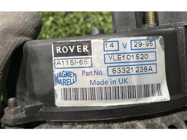 Генератор 63321238A, YLE101520 Rover Rover
