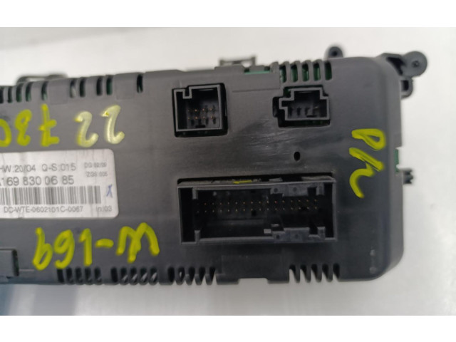 Блок управления климат-контролем A1698300685   Mercedes-Benz A W169