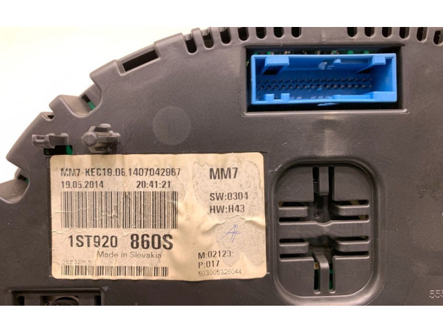 Спидометр (приборный щиток) Skoda Citigo 2011 - 2020 года