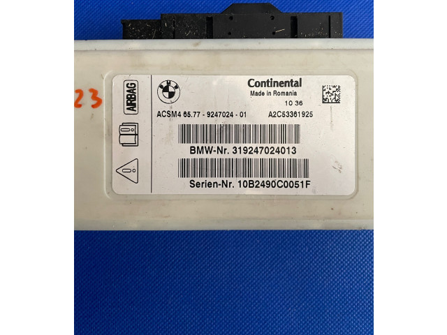 Блок подушек безопасности 9247024, A2C53361925 BMW 5 F10 F11