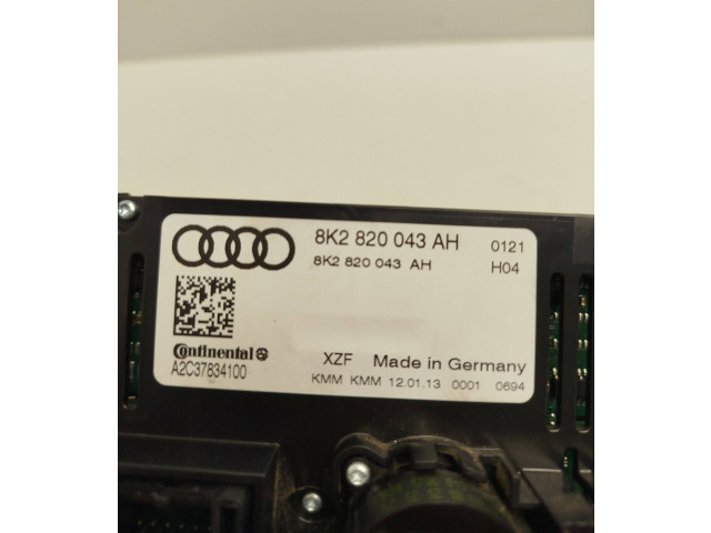 Блок управления климат-контролем 8K2820043AH, A2C37834100 Audi A4 Allroad B8