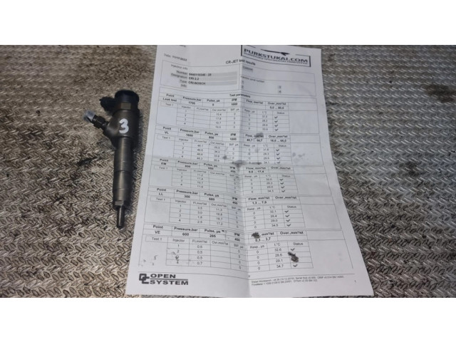 Vstřikovač 0445110340 Citroen Berlingo pro naftový motor 1.6
