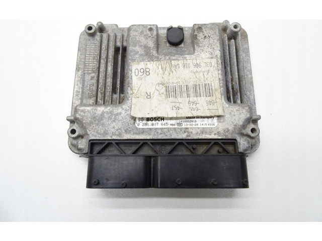 Řídící jednotka 03L906018LA Audi A6 C7 2018