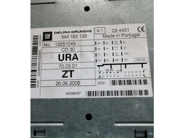 Радио/ проигрыватель CD/DVD / навигация