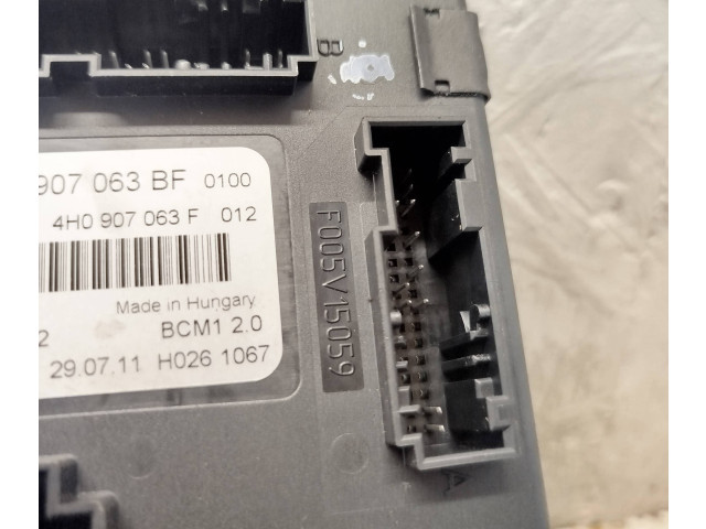 Блок комфорта 4H0907063BF, 4H0907063F Audi A7 S7 4G