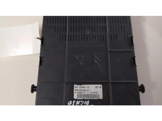 Блок комфорта 9663510180, 281197280A Citroen C4 I