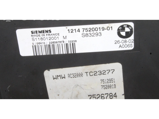 Блок управления двигателя 7520019, 12147520019   Mini One - Cooper R50 - 53