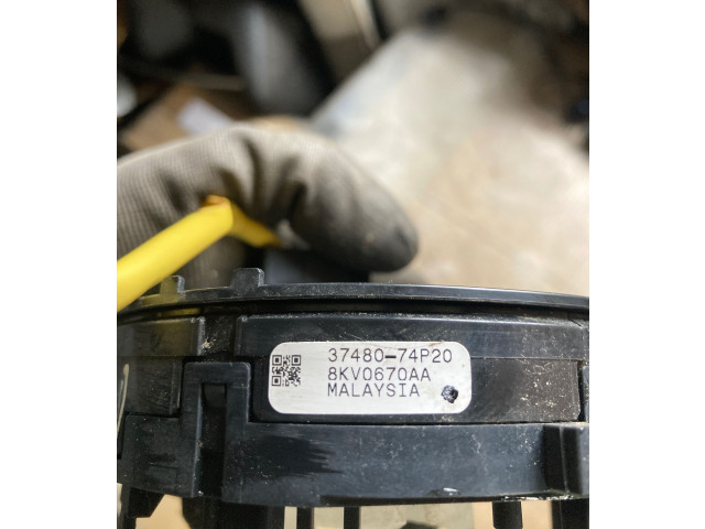 Подрулевой шлейф SRS 3748074P20, 8KV0670AA   Suzuki Ignis