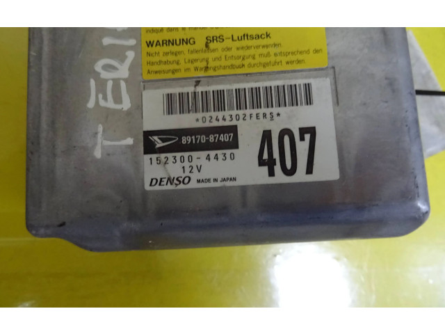 Блок подушек безопасности 152300-4430, 89170-87407 Daihatsu Terios