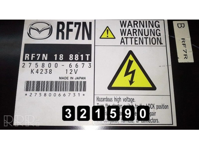 Řídící jednotka 2758006673 Mazda 5 2007