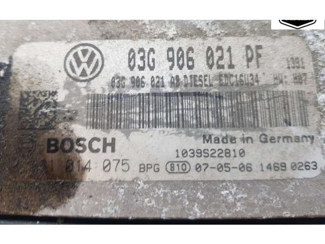 Řídící jednotka 03G906021PF, 03G906021PF   Volkswagen Caddy 2007