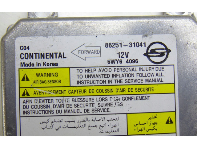 Блок подушек безопасности    SsangYong Actyon sports II