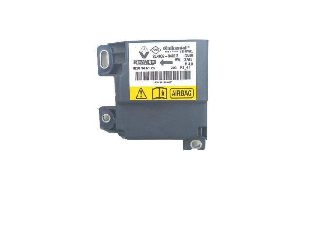 Блок подушек безопасности 8201163278, 8200946126 Dacia Logan I