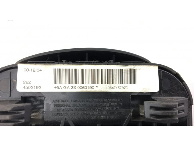 Подушка безопасности водителя 4112HF, 96471578ZD   Citroen C4 I