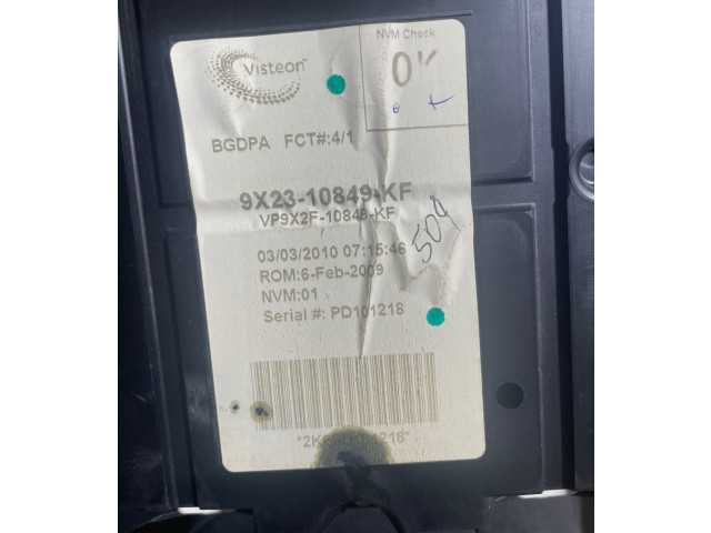 Панель приборов 9X2310849KF, VP9X2F10849XF Jaguar XF X250