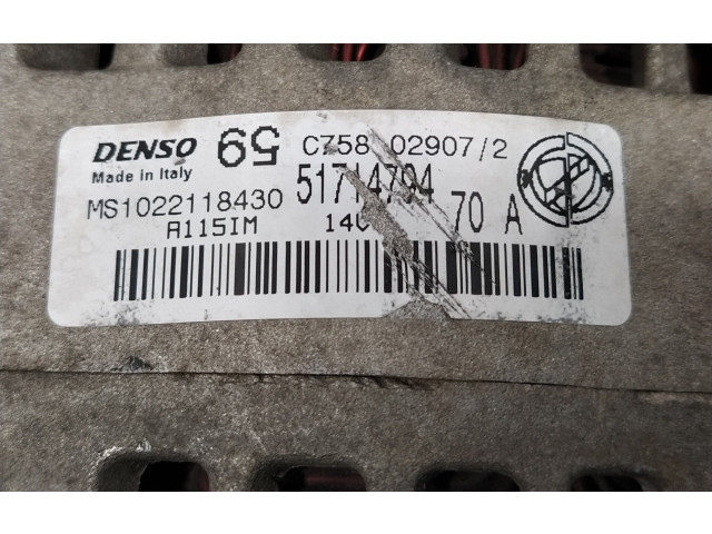 Генератор MS1022118430, A115IM   Fiat Punto (199)      