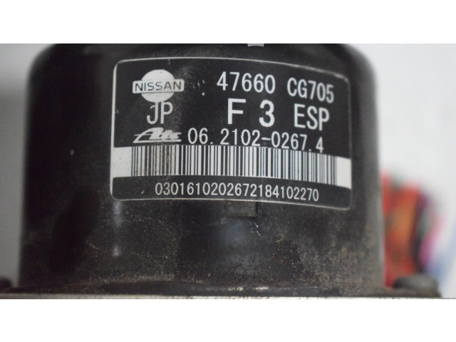 Блок АБС 47660CG705 Infiniti FX - года