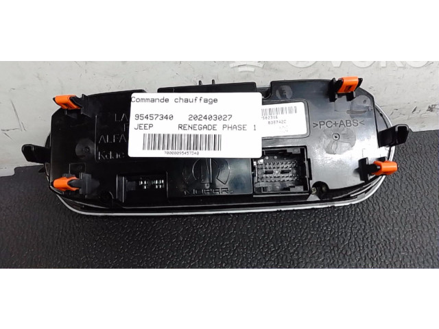 Блок управления климат-контролем 735657793 Jeep Renegade