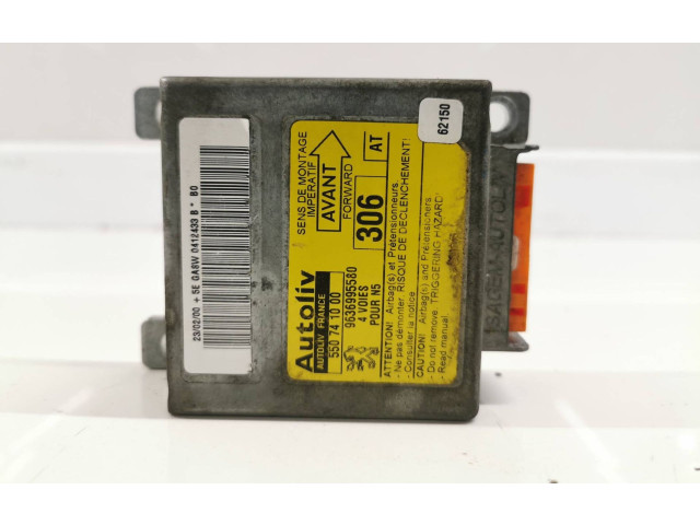 Блок подушек безопасности 9636995580, 550741000   Peugeot 306