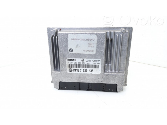 Řídící jednotka 7520435, 0261209002 BMW 7 E65 E66 2004