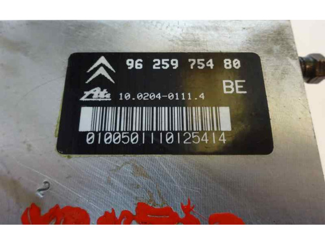Блок АБС 9625975480   Citroen  Xantia   -  года