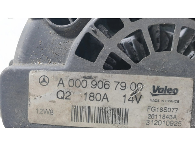 Генератор A0009067900 Mercedes-Benz E W212 2.1