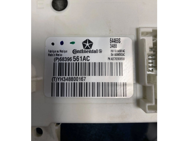 Блок комфорта 68396561AC, YH348800167 Dodge Challenger