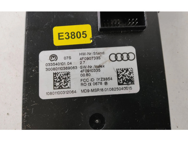Блок управления 4F0907335, 4F0910335   Audi A6 S6 C6 4F