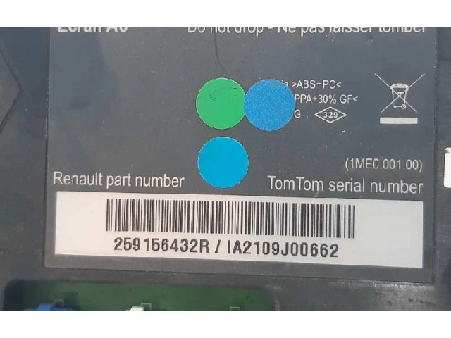 Дисплей    259156432R   Renault Clio III