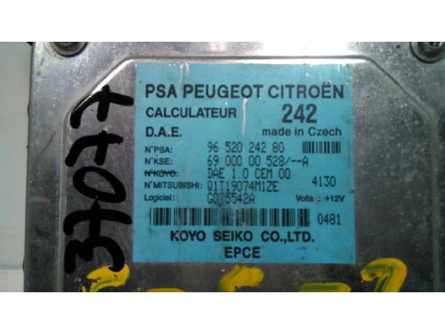 Блок управления 9652024280   Citroen C2
